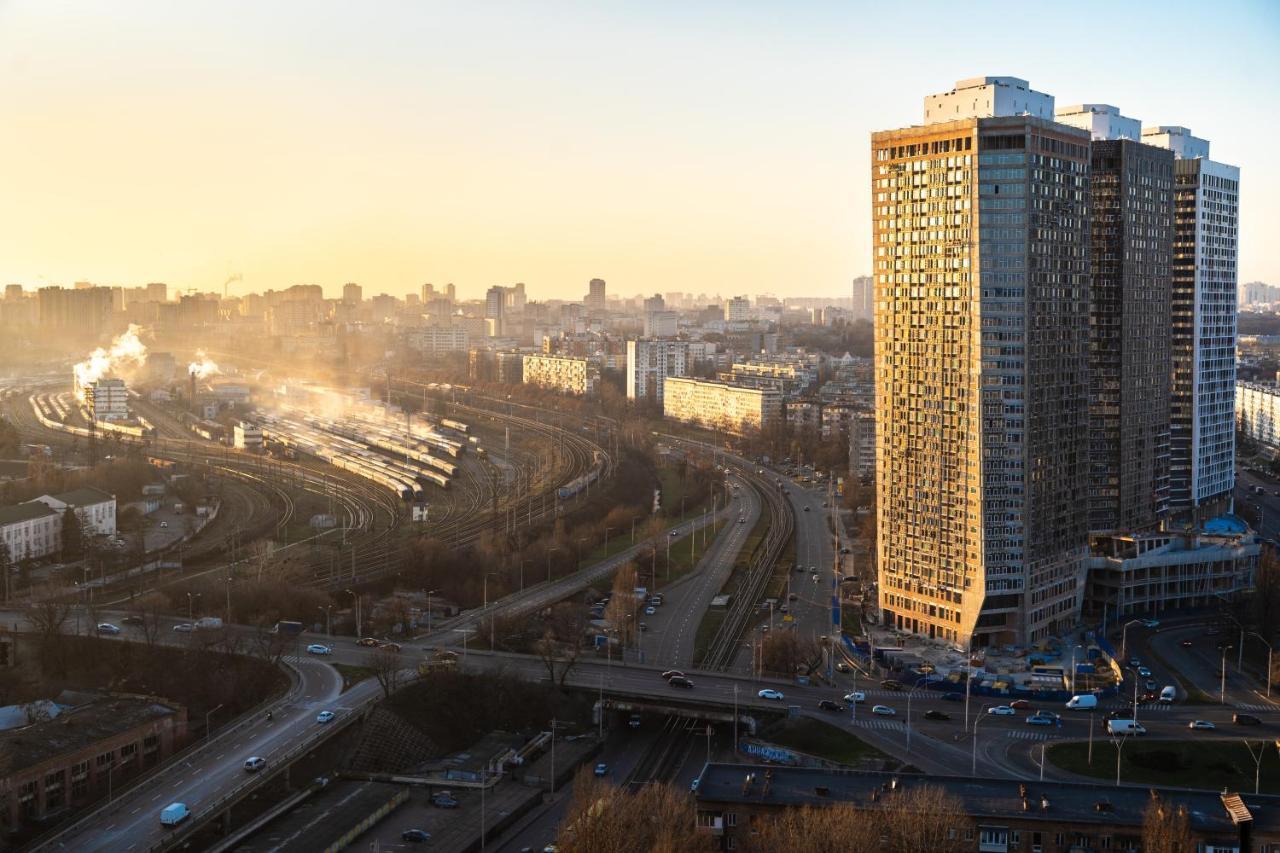 Victory-21 Luxury Apartment Center Kiev Bagian luar foto