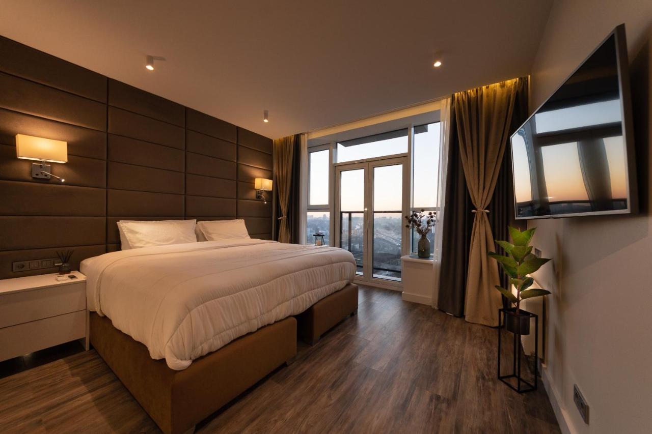 Victory-21 Luxury Apartment Center Kiev Bagian luar foto