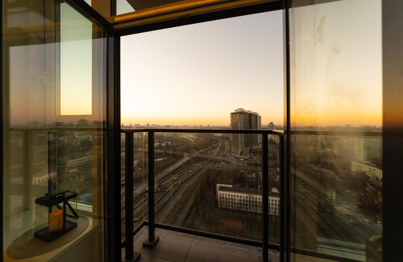 Victory-21 Luxury Apartment Center Kiev Bagian luar foto